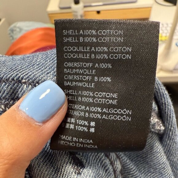 Free People Sahara Extreme Wide Leg Jeans Size 27 We The Free - Picture 13 of 13